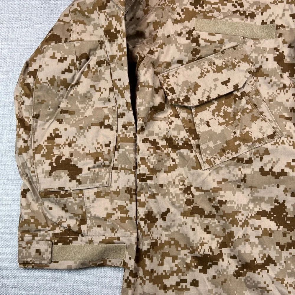 Crye‎ Precision Navy Custom Field Shirt Men XL Desert Camo Tactical SEAL AOR1